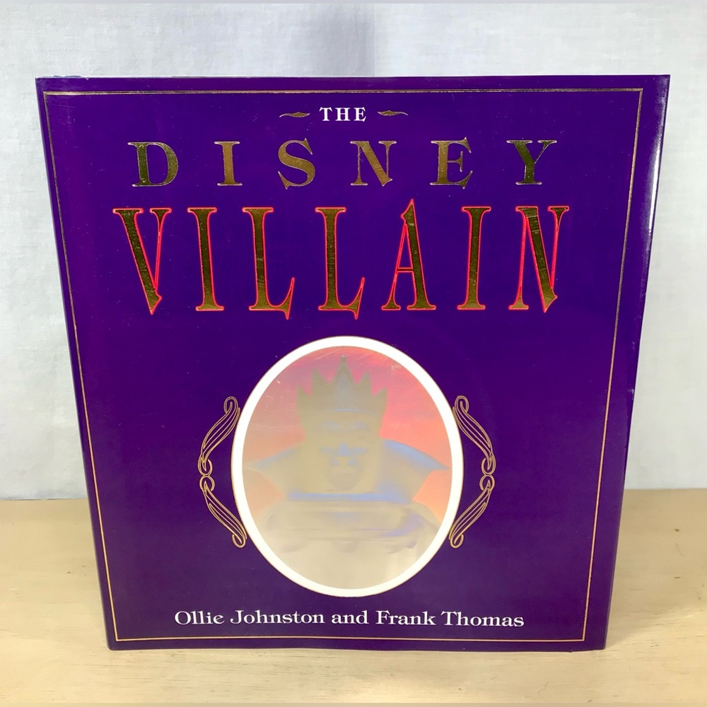 The Disney Villain Book By Ollie Johnston And Frank Thomas 1st Edition Hardback